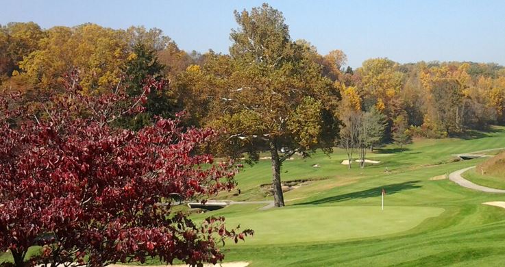 Sprawling Greens at the Paxon Hollow County Club Golf Course