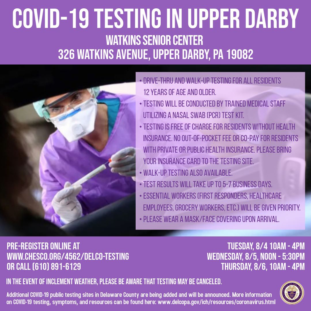 COVID-19 TESTING FLYER